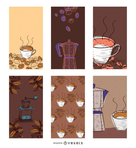 Vector Coffee Banners Vector Coffee Banners