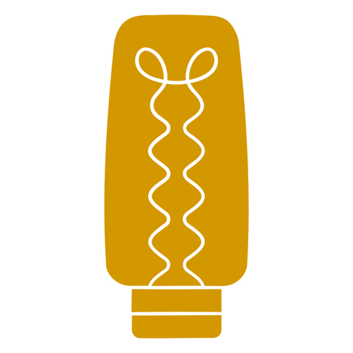 Diseño abstracto de botella para proyectos creativos Diseño PNG