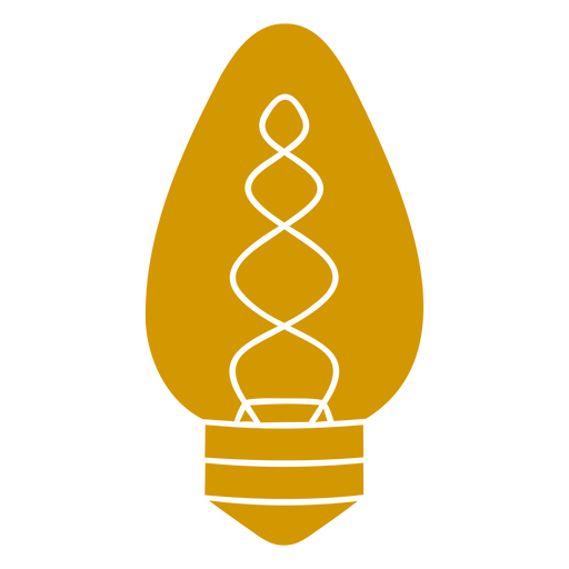 Stilvolles Glühbirnendesign PNG-Design