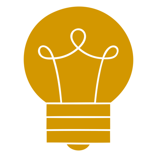 Grafikdesign für helle und moderne Glühbirnen PNG-Design