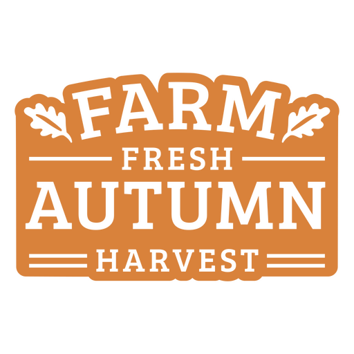 Farm fresh logo PNG Design