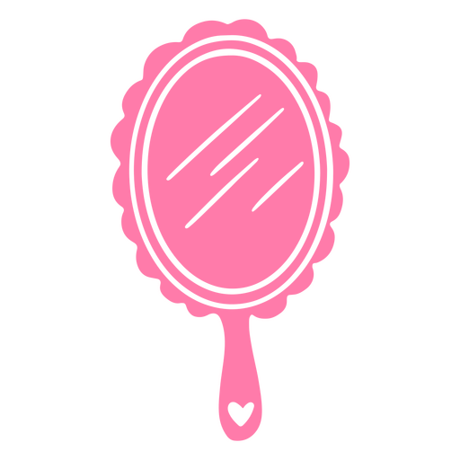 espejo rosa Diseño PNG
