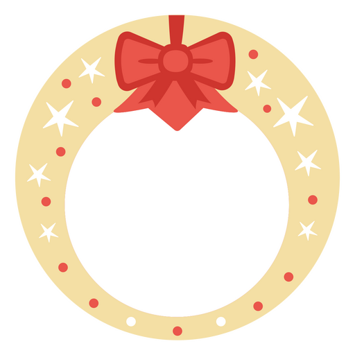 Design lúdico de guirlanda natalina Desenho PNG