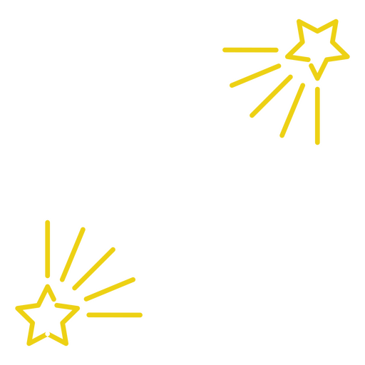 Design gráfico lúdico em forma de estrela Desenho PNG