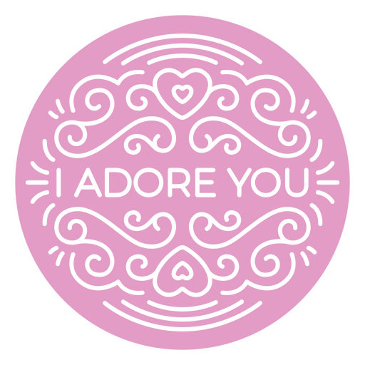 Design de tipografia de coração encantador Desenho PNG