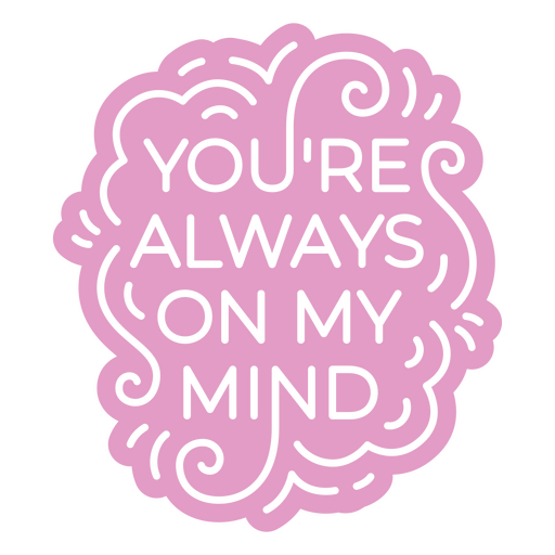 Charming quote design with whimsical text PNG Design