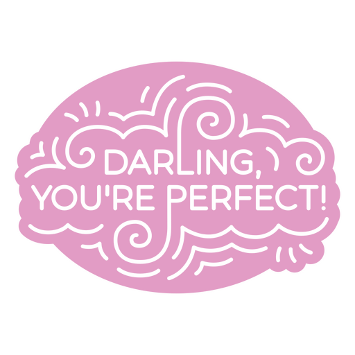 Charming quote design for encouragement PNG Design