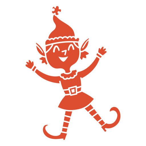 Design de personagem alegre de férias com design de camiseta com traje festivo Desenho PNG