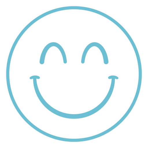 Fröhliche, abstrakte Smiley-Illustration für T-Shirt-Design PNG-Design