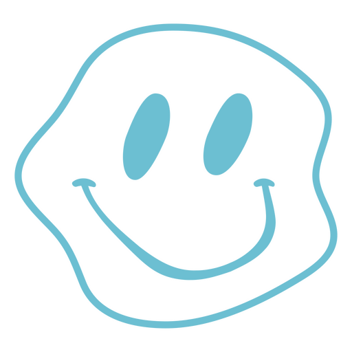 Illustration eines verspielten Smileys PNG-Design