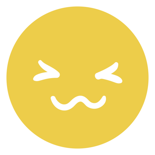 T-Shirt-Design mit niedlichem, lächelndem Gesicht und verspieltem Ausdruck PNG-Design