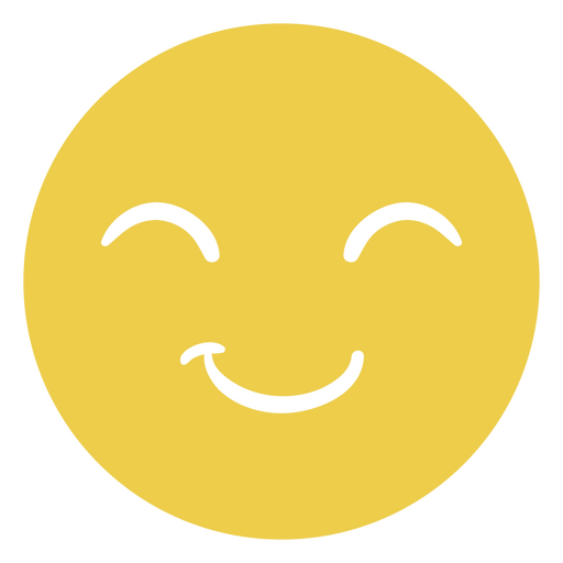 diseño de cara sonriente feliz Diseño PNG