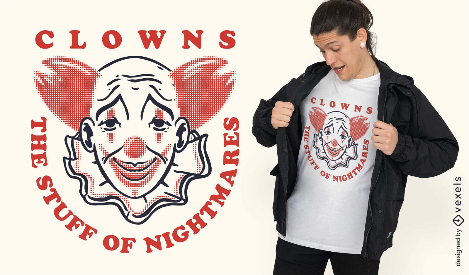 Albtraum-Clowns-T-Shirt-Design