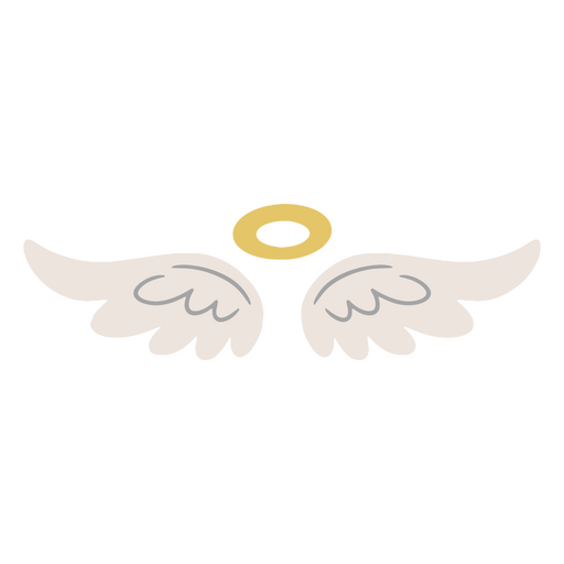 Angel with wings PNG Design