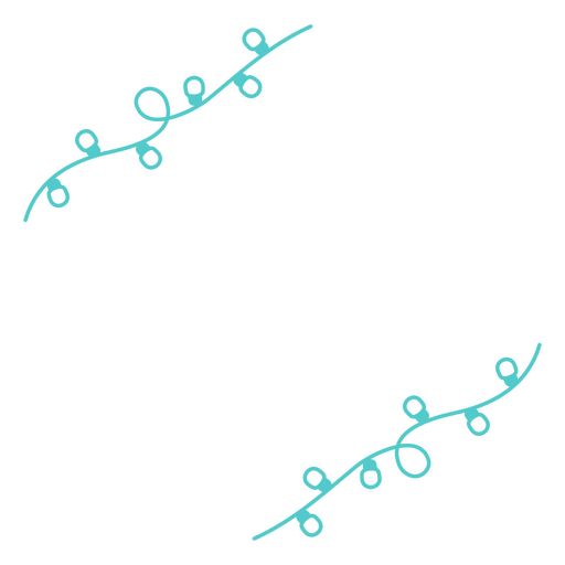 Elegant floral vine illustration PNG Design