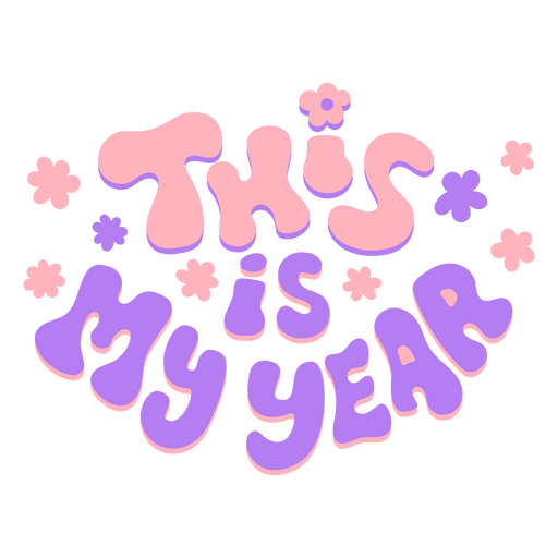 This is my year PNG Design