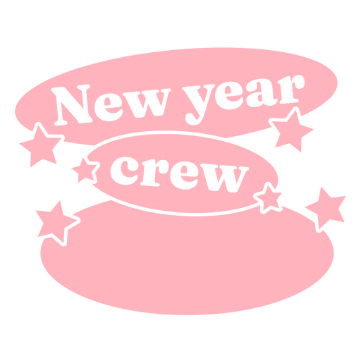 Neujahrs-Crew-Svg PNG-Design