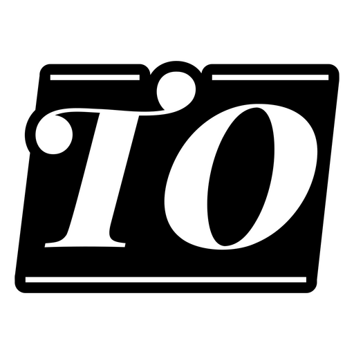 Design tipográfico elegante com o texto &#39;para&#39; Desenho PNG