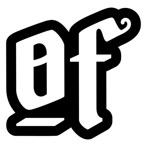 Design tipográfico elegante com letras complexas Desenho PNG