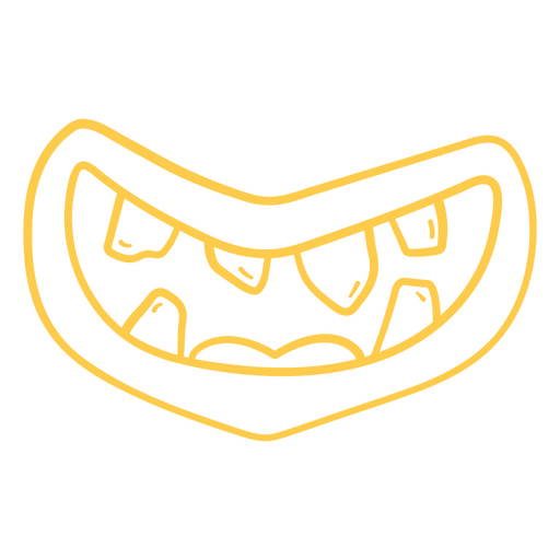 desenho divertido de boca de desenho animado Desenho PNG