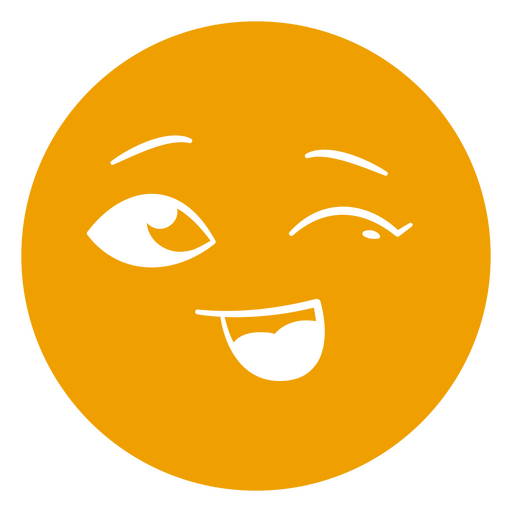 Diseño de cara de emoji divertido Diseño PNG