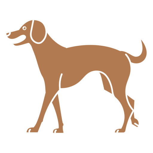 Design de ilustração de cachorro estilizado Desenho PNG