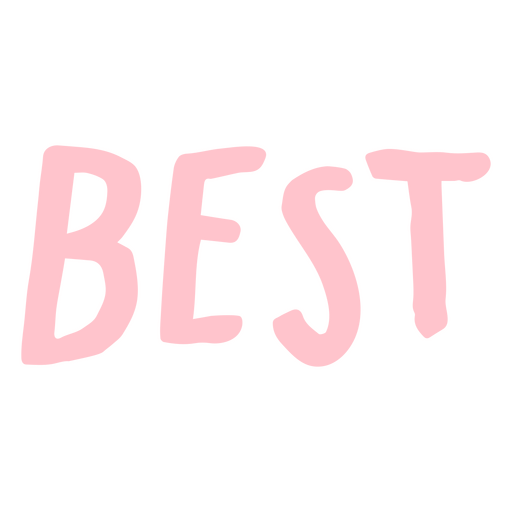 Bold pink text graphic design emphasizing top quality t-shirt design PNG Design