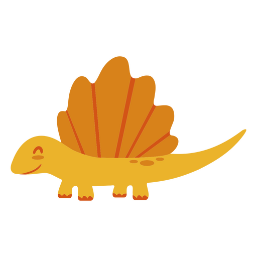 Cartoon-Stegosaurus PNG-Design