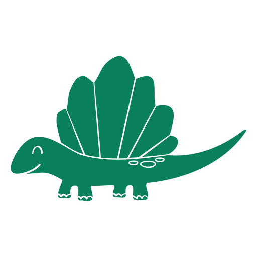 Verspielte Dinosaurier-Illustration für Kinder PNG-Design