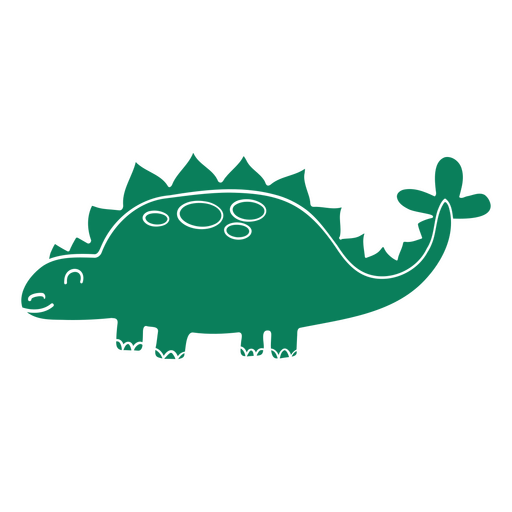 Design fofo de camiseta com estampa de dinossauro verde Desenho PNG