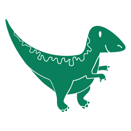 Lindo diseño gráfico de dinosaurio de dibujos animados para diseño de camiseta infantil. Diseño PNG