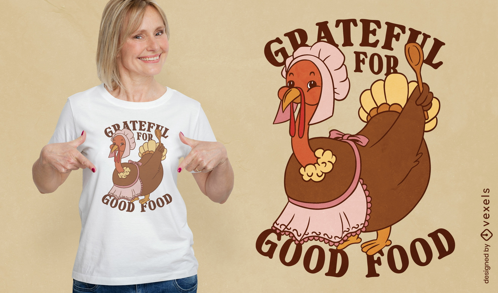 grateful-for-good-food-t-shirt-design-vector-download