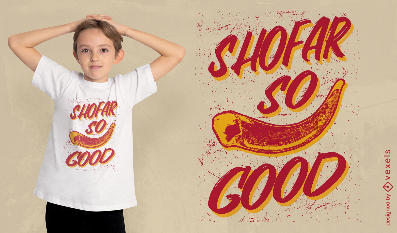 Shofar So Good T shirt Design Vector Download