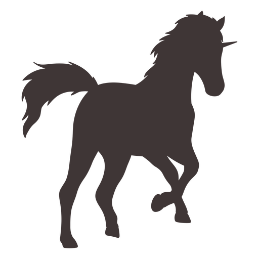 Design de camiseta com silhueta de criatura mítica majestosa Desenho PNG