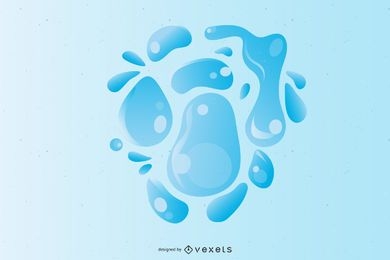 Vector Water Drops 