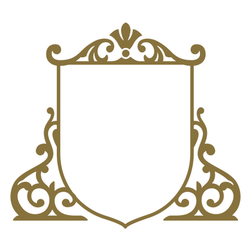 Verzierter Blumenbordürenentwurf zur dekorativen Verwendung PNG-Design