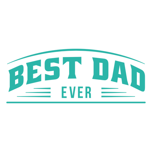 Design ousado com tipografia em homenagem ao pai para camiseta Desenho PNG