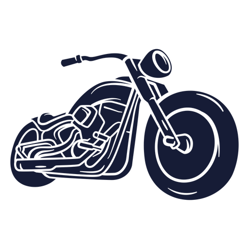 Design de arte de linha de motocicleta minimalista para design de camiseta para entusiastas Desenho PNG