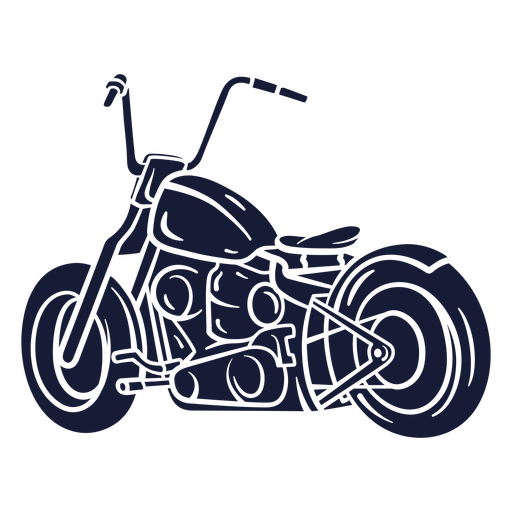 Grafikdesign für Vintage-Motorräder PNG-Design