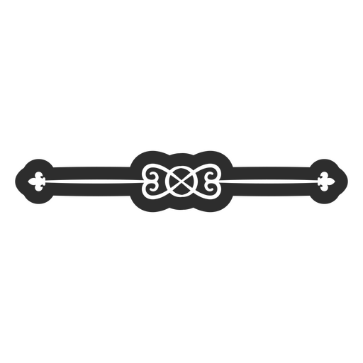 Aufwendiges Bordürendesign im Vintage-Stil zum Einrahmen von Elementen PNG-Design