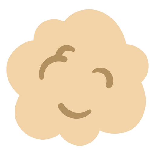 Cute cloud illustration PNG Design