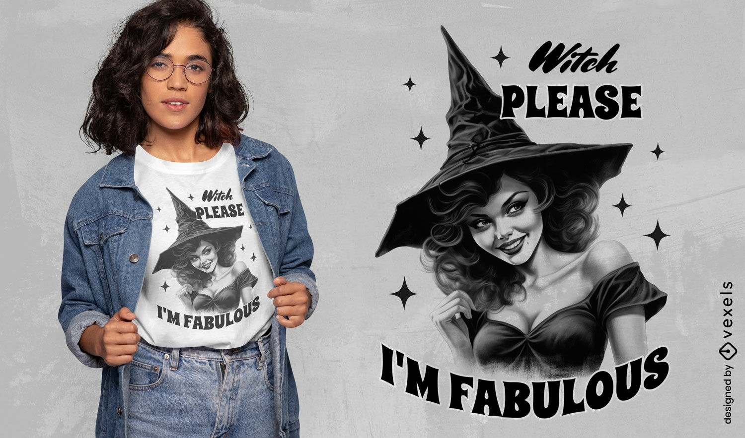 Witch please i'm fabulous t-shirt design