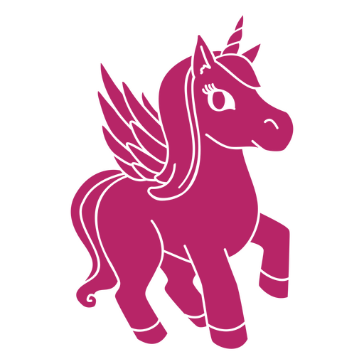 Skurriles T-Shirt-Design mit geflügelter Pferdegrafik PNG-Design