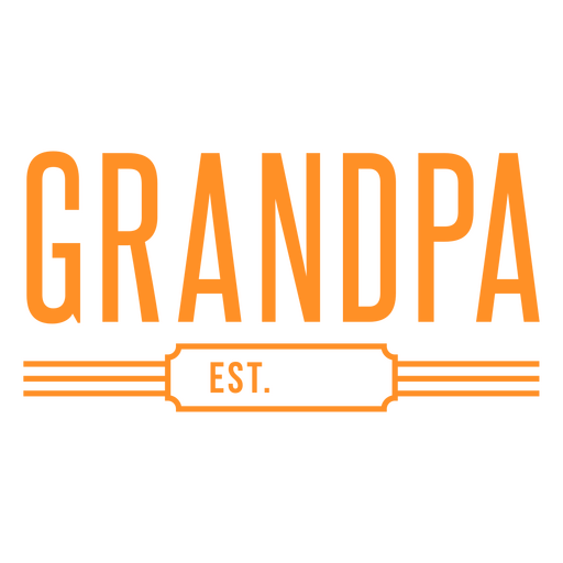 Einzigartiges Design mit Opa-Zitat PNG-Design