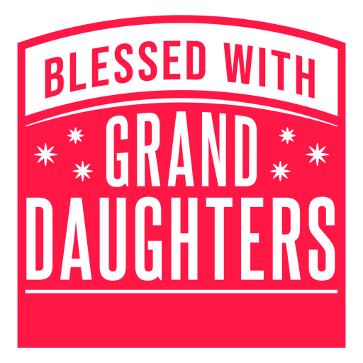 T-Shirt-Design mit Familienliebe-Zitat und dekorativen Sternen PNG-Design