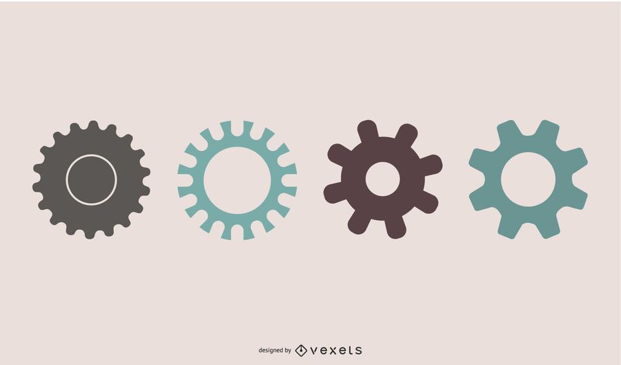 Vector De Engranajes Descargar Vector