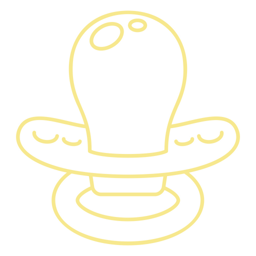 Ícone de chupeta Desenho PNG