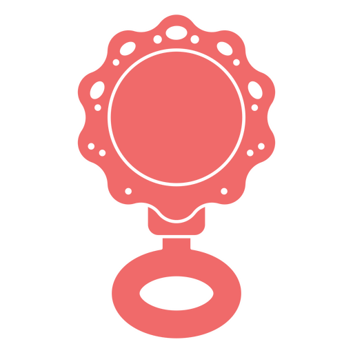 Ícone de chupeta rosa Desenho PNG