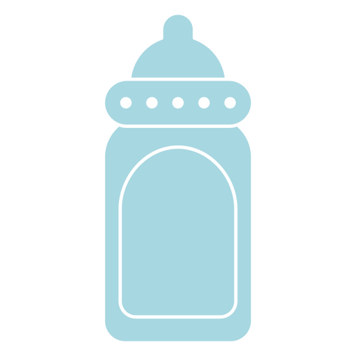Icono de biberón Diseño PNG
