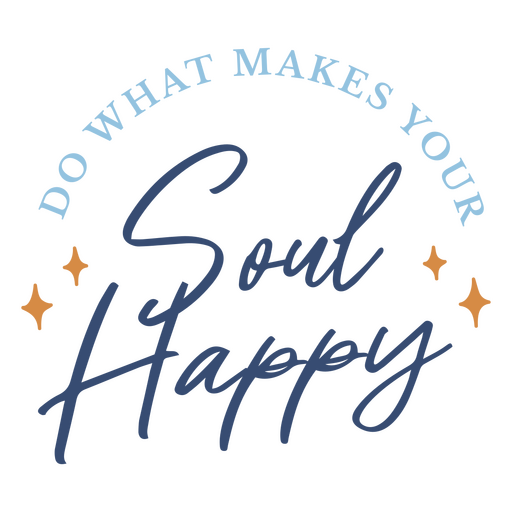 Design com citação inspiradora sobre a alma Desenho PNG